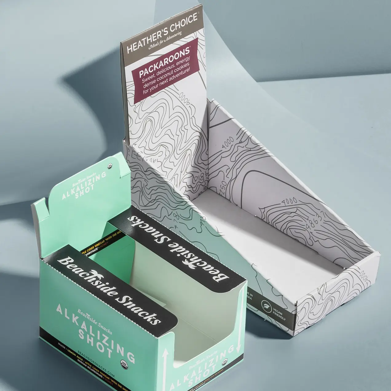 sustainable paper packaging-custom display